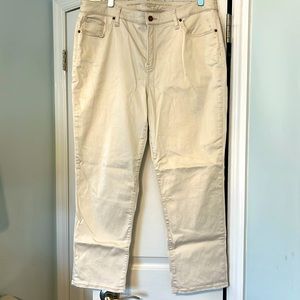 Chicos brand so slimming girl friend slim leg ankle pants